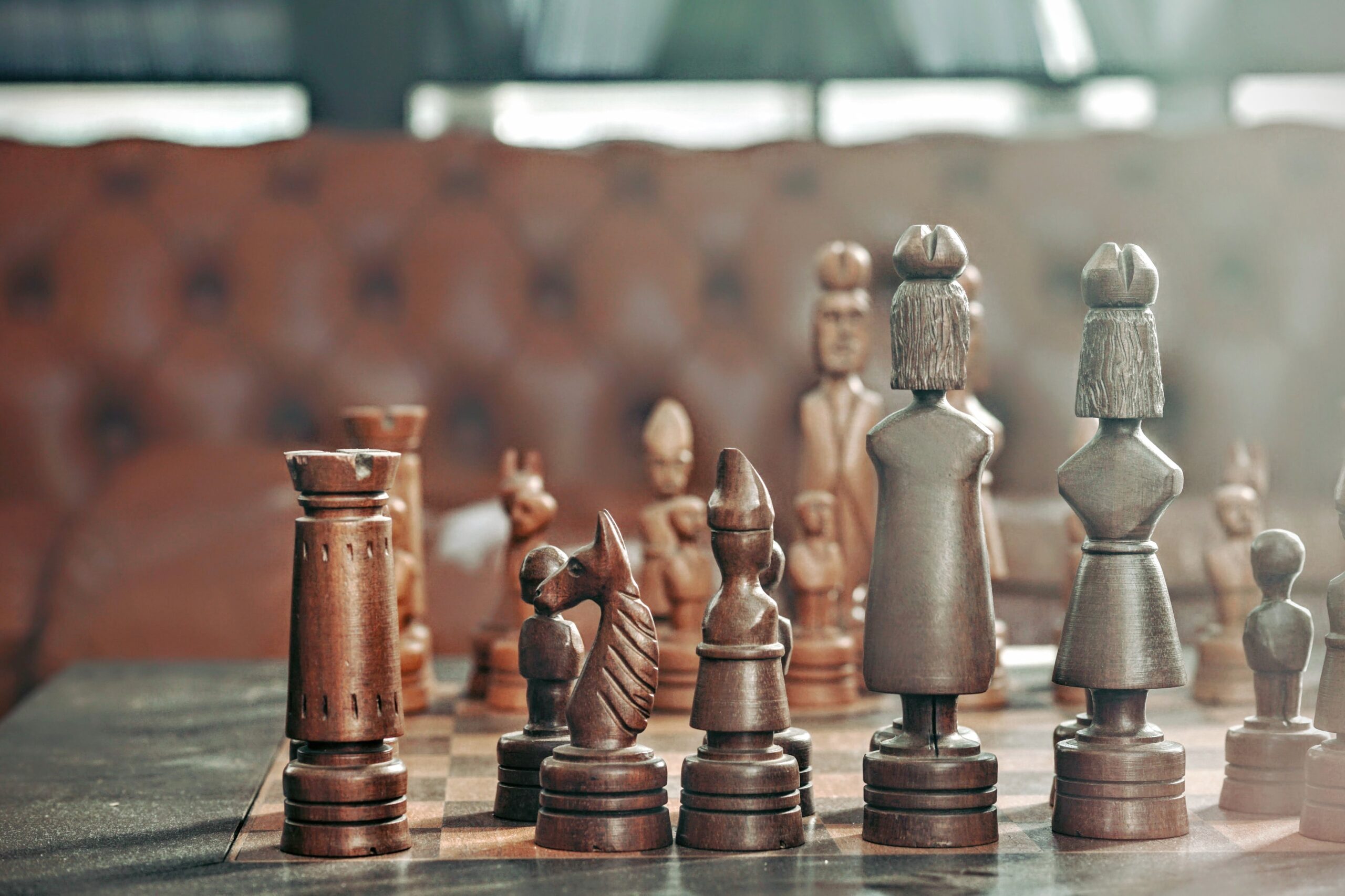 Image of a chessboard. Image by Maarten Van Den Huevel on Unsplash.