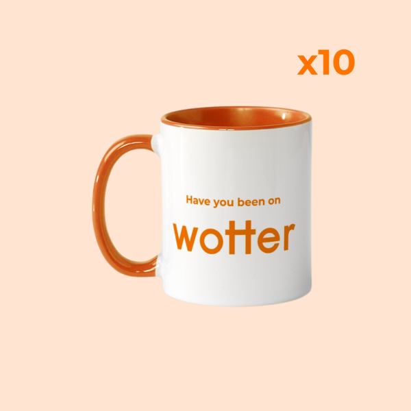 Sample image of "Have you been on Wotter" Mug
