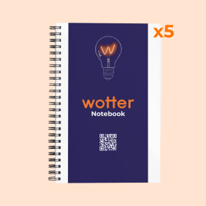 Wotter Notebooks (Pack of 5)